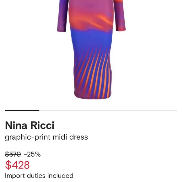 Nina Ricci Vintage Mohair Midi Sweater Dress in Purple - Picture 10 of 16